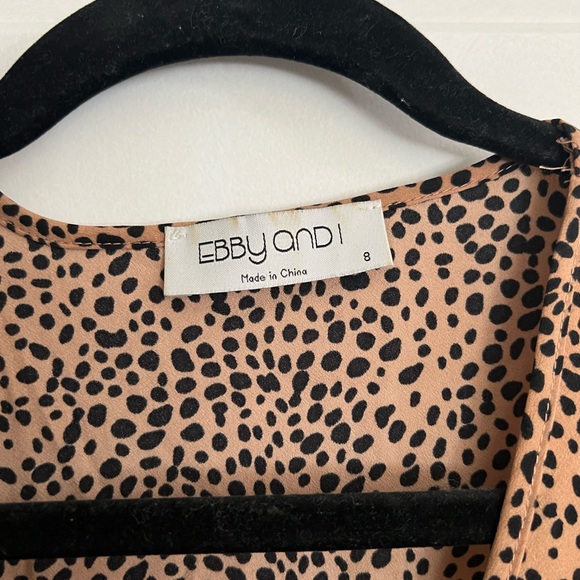 Oversized brown spotted dress from Petal and Pup - Picture 3 of 4